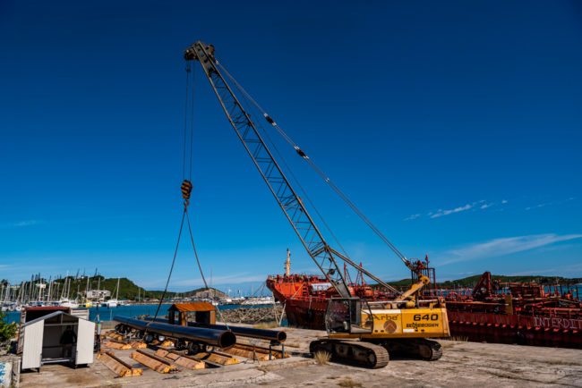 SODEMO, aménagement de Port Moselle, Nouméa